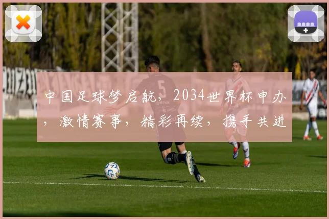 中国足球梦启航，2034世界杯申办，激情赛事，精彩再续，携手共进